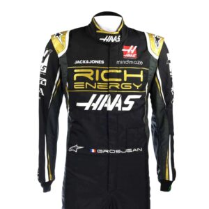 2019 Romain Grosjean F1 Racing Suit