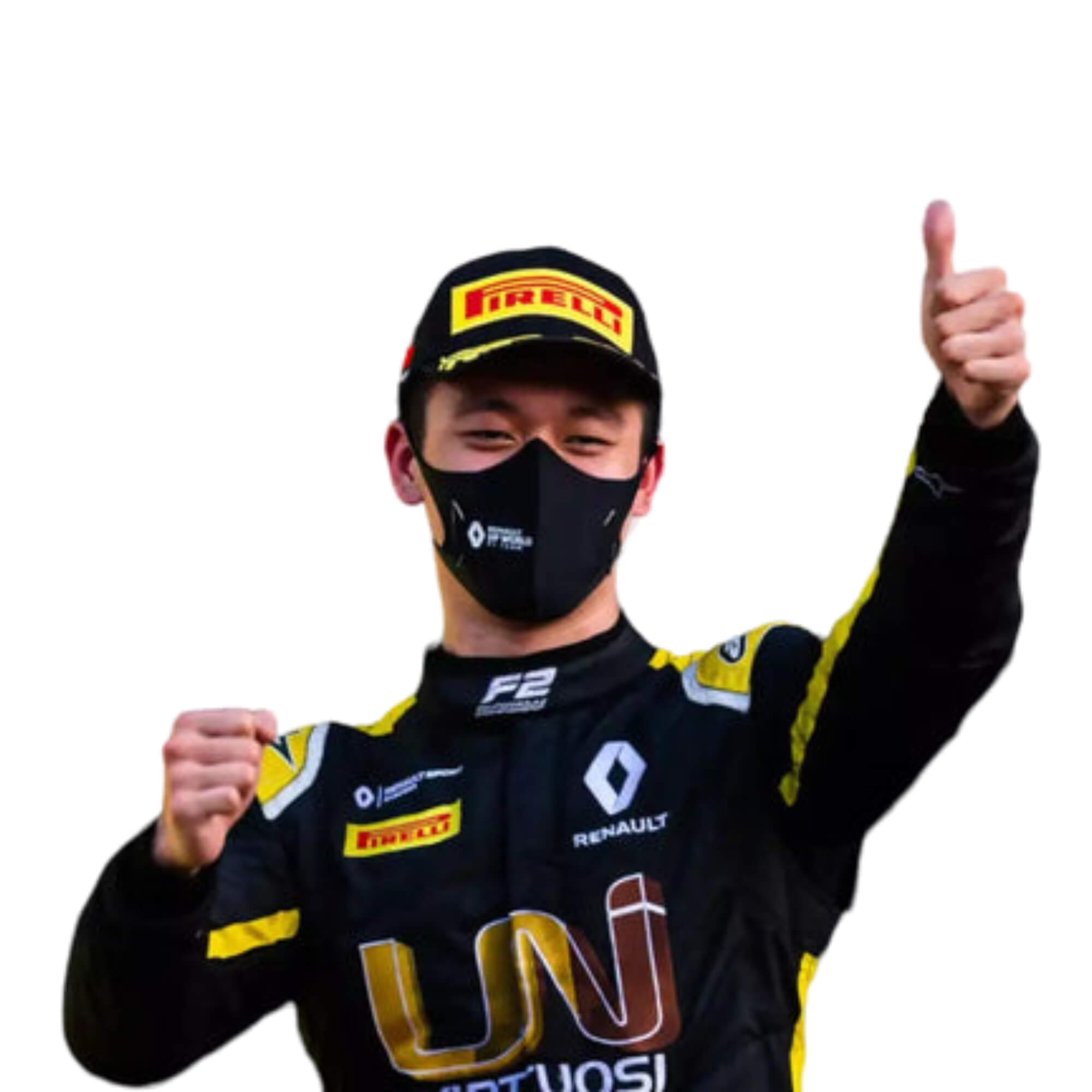 2020 Zhou Guanyu Renault F1 Racing Suit - Image 2