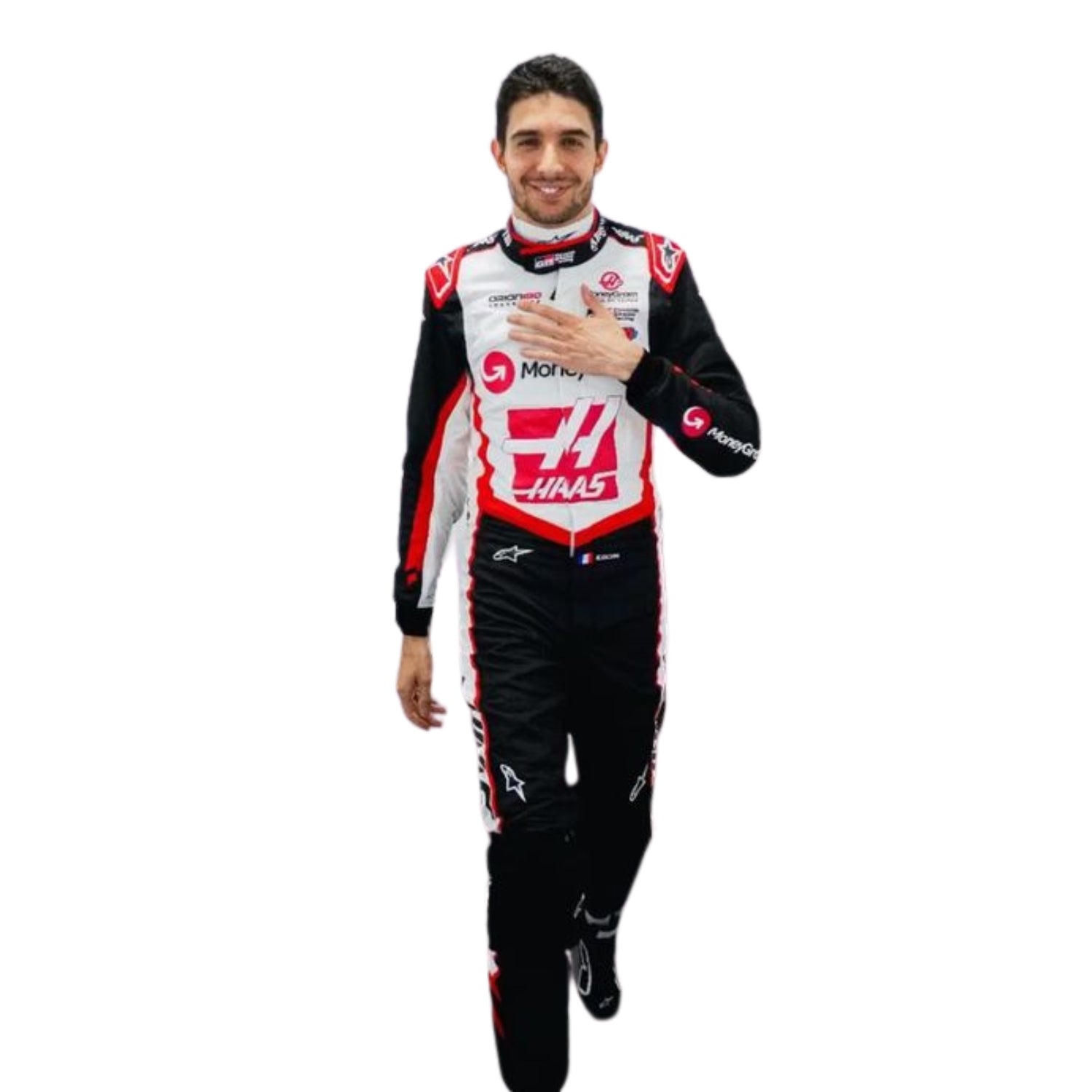 2024 F1 Racing Suit Worn By Esteban Ocon & Oliver Bearman- Emilia Romagna GP - Image 5