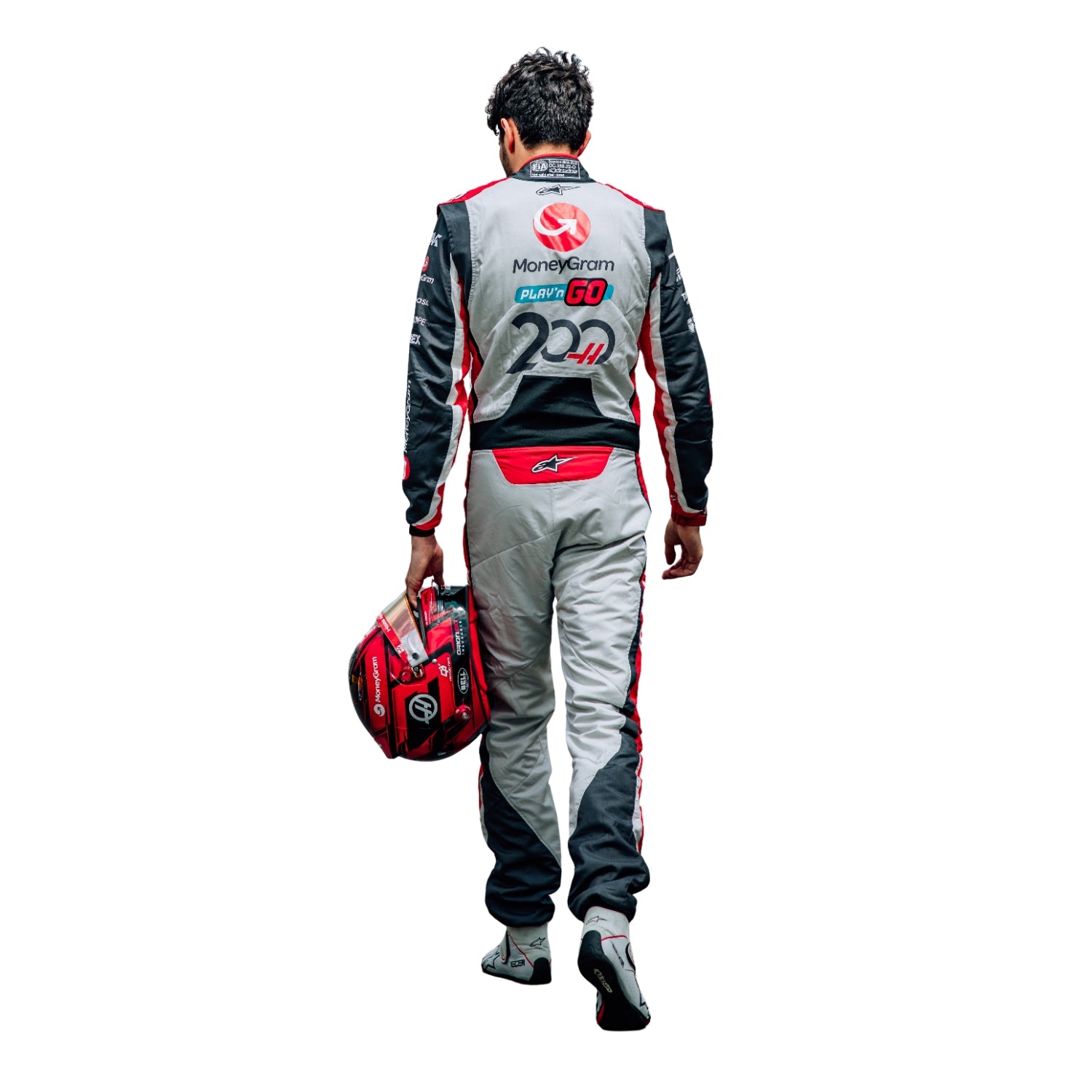2025 F1 Racing Suit Worn By Esteban Ocon And Oliver Bearman 200th race look Canadian GP - Image 5