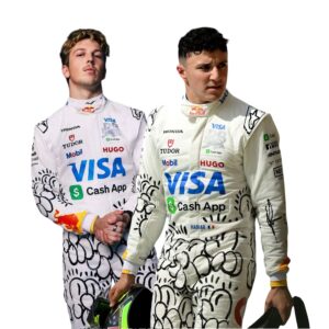 2025 F1 Racing Suit Worn By Isack Hadjar and Liam Lawson British GP