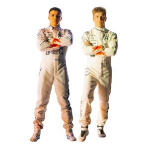 2025 F1 Racing Suit Worn By Isack Hadjar and Liam lawson Las Vegas GP