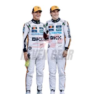 2025 F1 Racing Suit Worn by Lando Norris & Oscar Piastri - Monaco GP