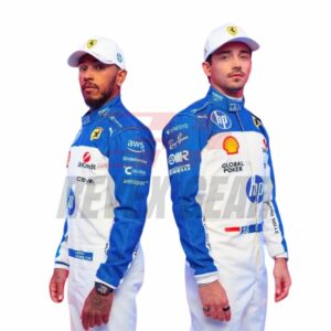 2025 F1 Racing Suit Worn by Charles Leclerc & Lewis Hamilton - Miami GP