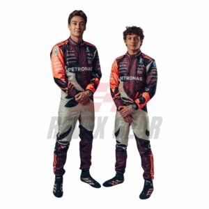 2025 F1 Racing Suit Worn by George Russell & Andrea Kimi Antonelli - Miami GP