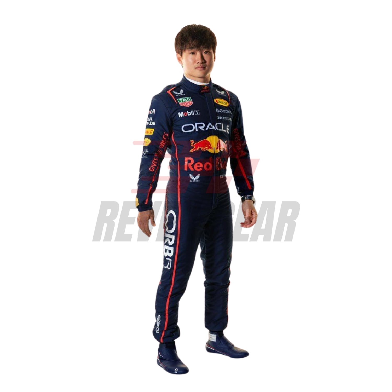 Yuki Tsunoda 2025 Bahrain F1 Race Suit - Image 2