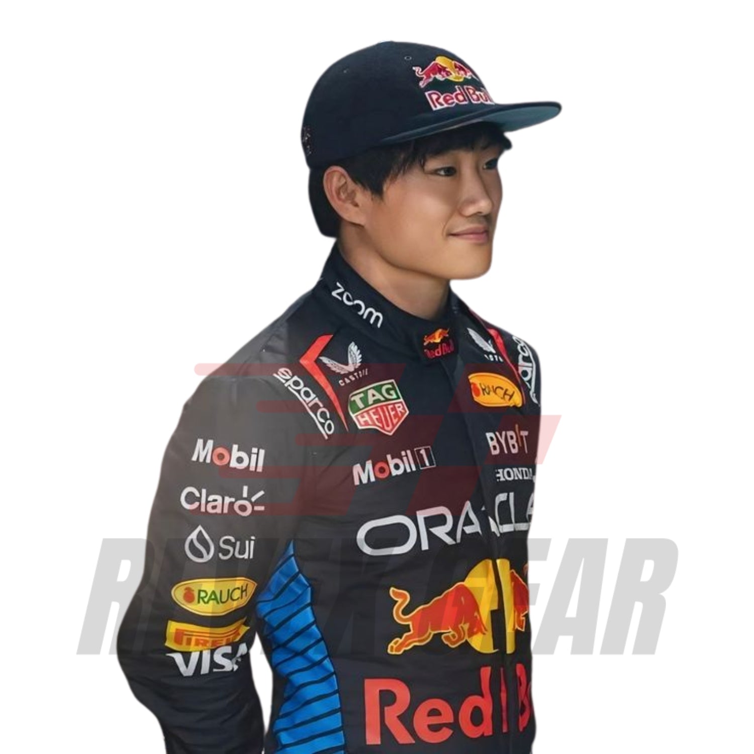 Yuki Tsunoda 2025 Bahrain F1 Race Suit - Image 4