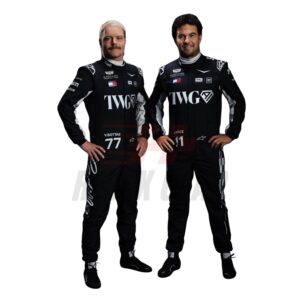 2026 F1 Racing Suit Worn By Valtteri Bottas and Sergio Perez