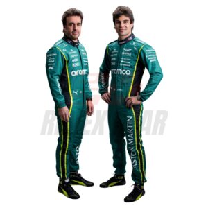 2026 F1 Racing Suit Worn by Fernando Alonso & Lance Stroll