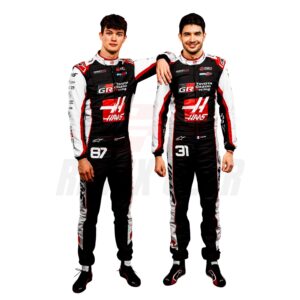 2026 F1 Racing Suit Worn by Esteban Ocon and Oliver Bearman