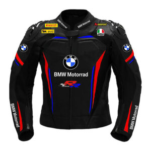 BMW Motorrad Men's Sport Motorcycle Leather Jacket