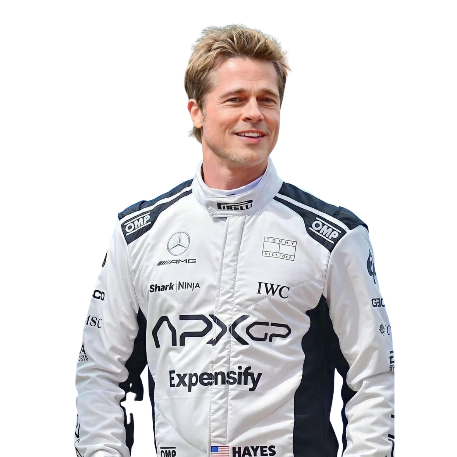 2025 F1 The Movie Racing Suit Worn by Brad Pitt & Damson Idris - Image 6