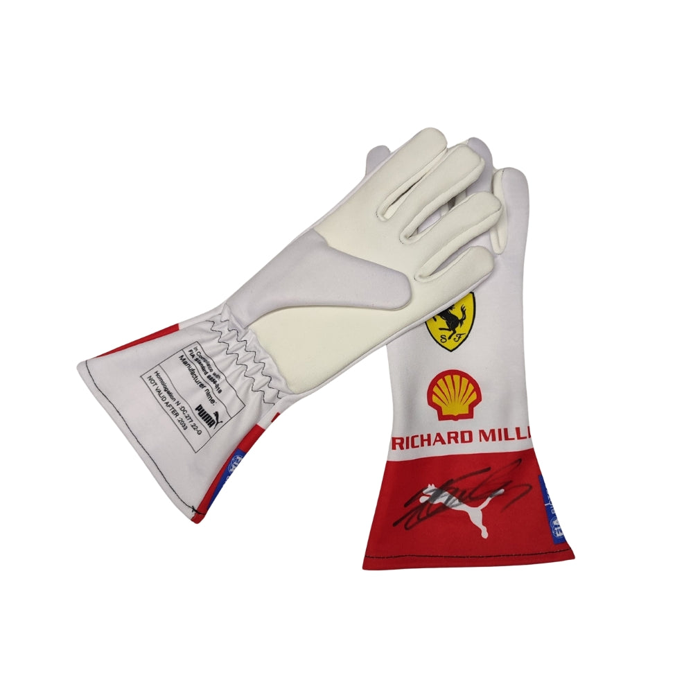 Charles Leclerc 2023 Monaco GP F1 Racing Gloves - Image 3