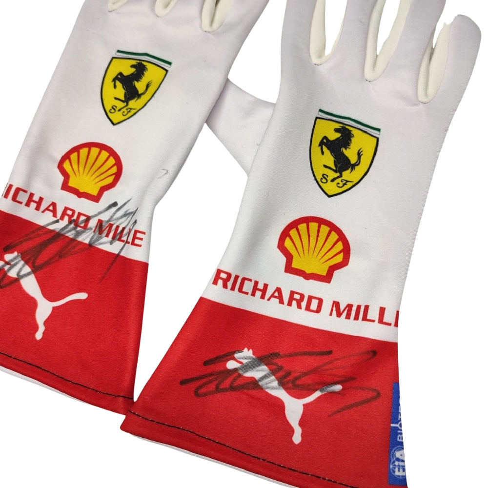 Charles Leclerc 2023 Monaco GP F1 Racing Gloves - Image 4
