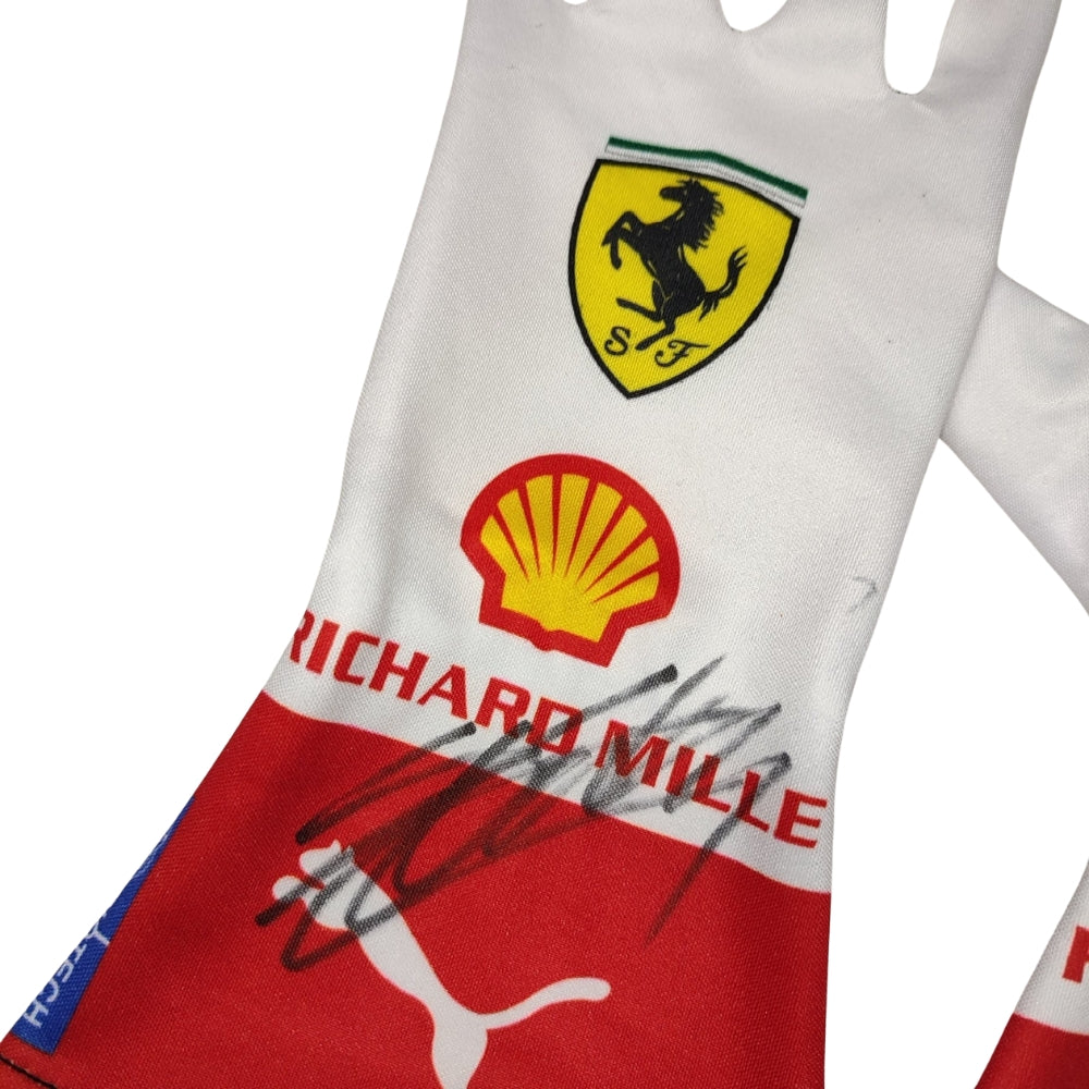 Charles Leclerc 2023 Monaco GP F1 Racing Gloves - Image 5