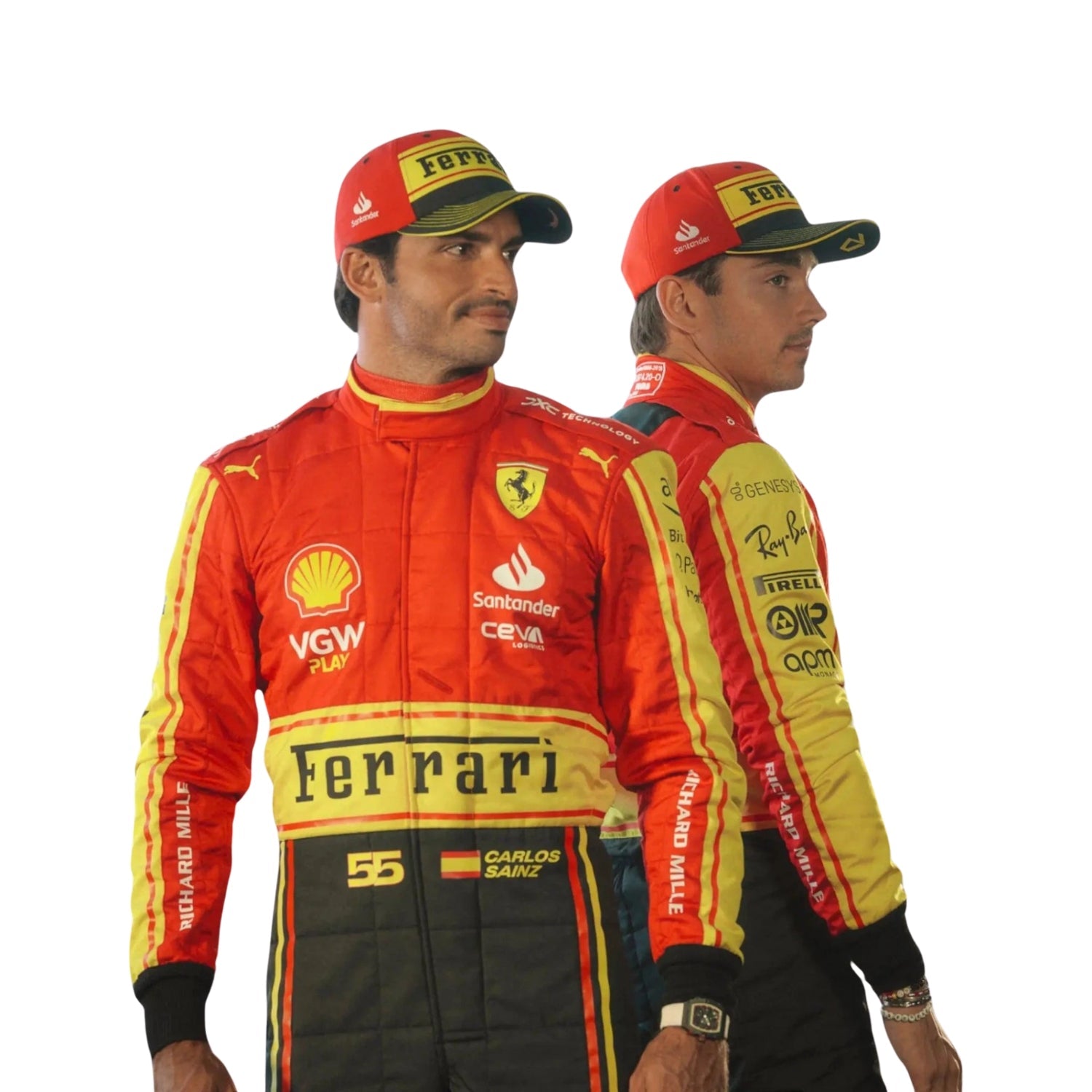 2023 Charles Leclerc Monza Special Edition F1 Racing Suit - Image 3