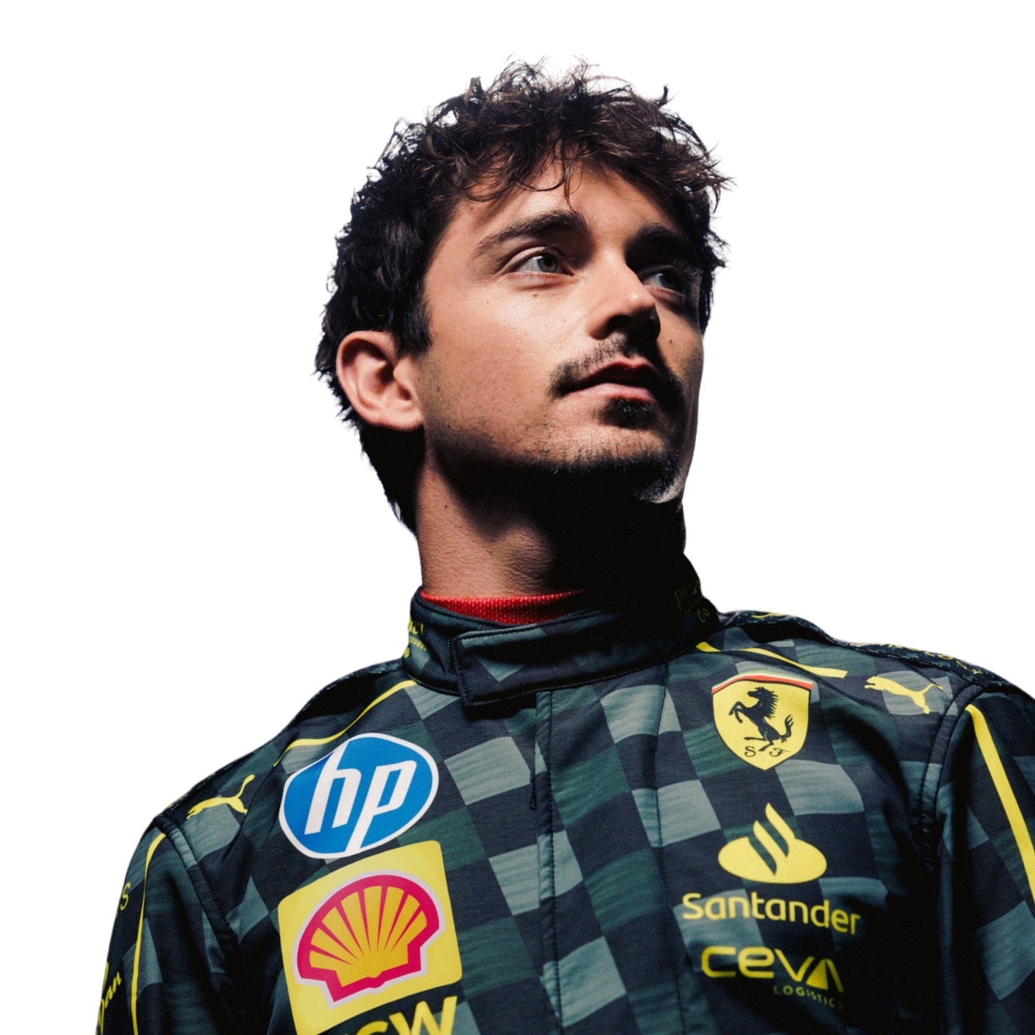 2024 Charles Leclerc HP Italy GP F1 Racing Suit - Image 4