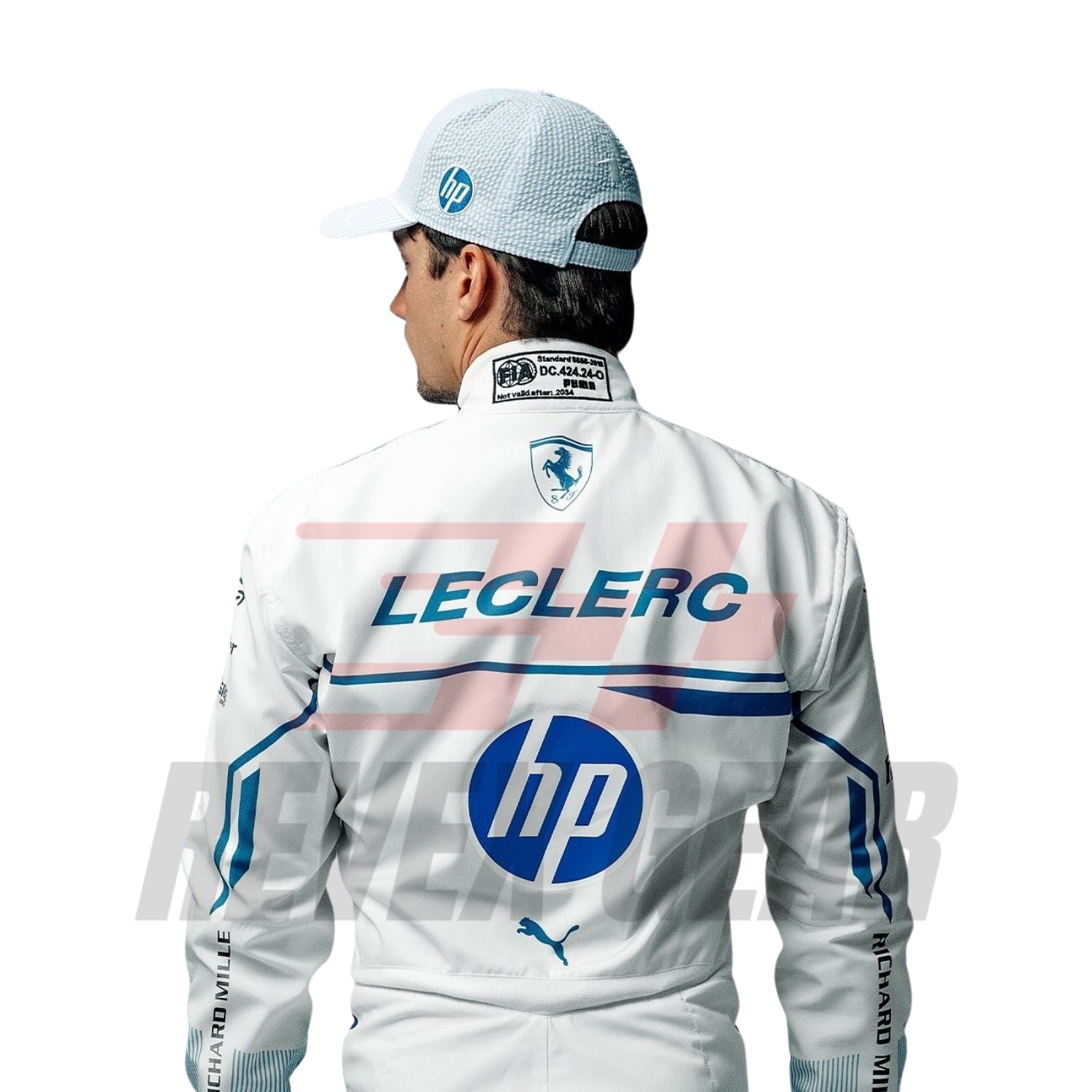 Charles Leclerc 2025 Monaco GP F1 Racing Suit - Image 3