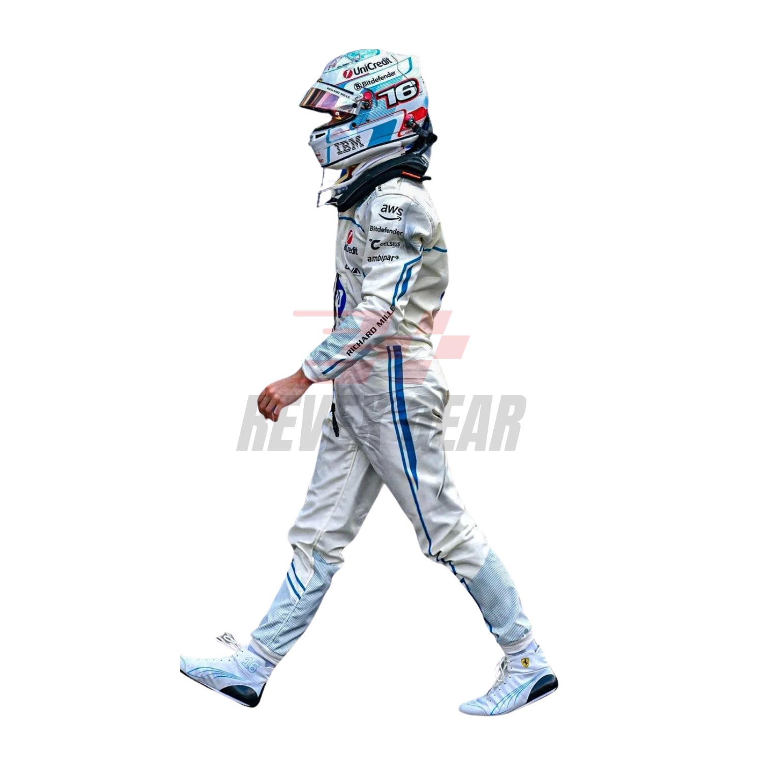 Charles Leclerc 2025 Monaco GP F1 Racing Suit - Image 7