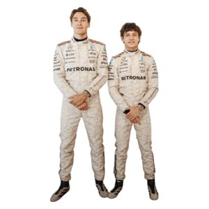 2025 F1 Racing Suit Worn by George Russell & Andrea Kimi Antonelli - USA Austin GP