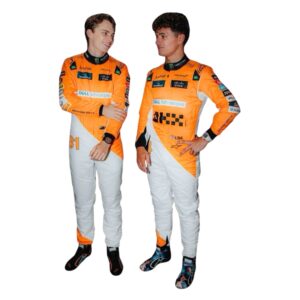 F1 Racing Suit Worn by Lando Norris & Oscar Piastri – 2024 Singapore GP