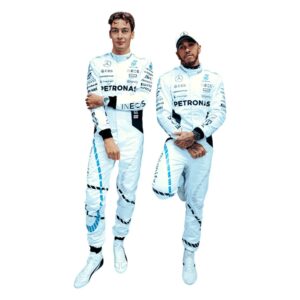 F1 Racing Suit Worn by Lewis Hamilton & George Russell– 2024 Qatar GP
