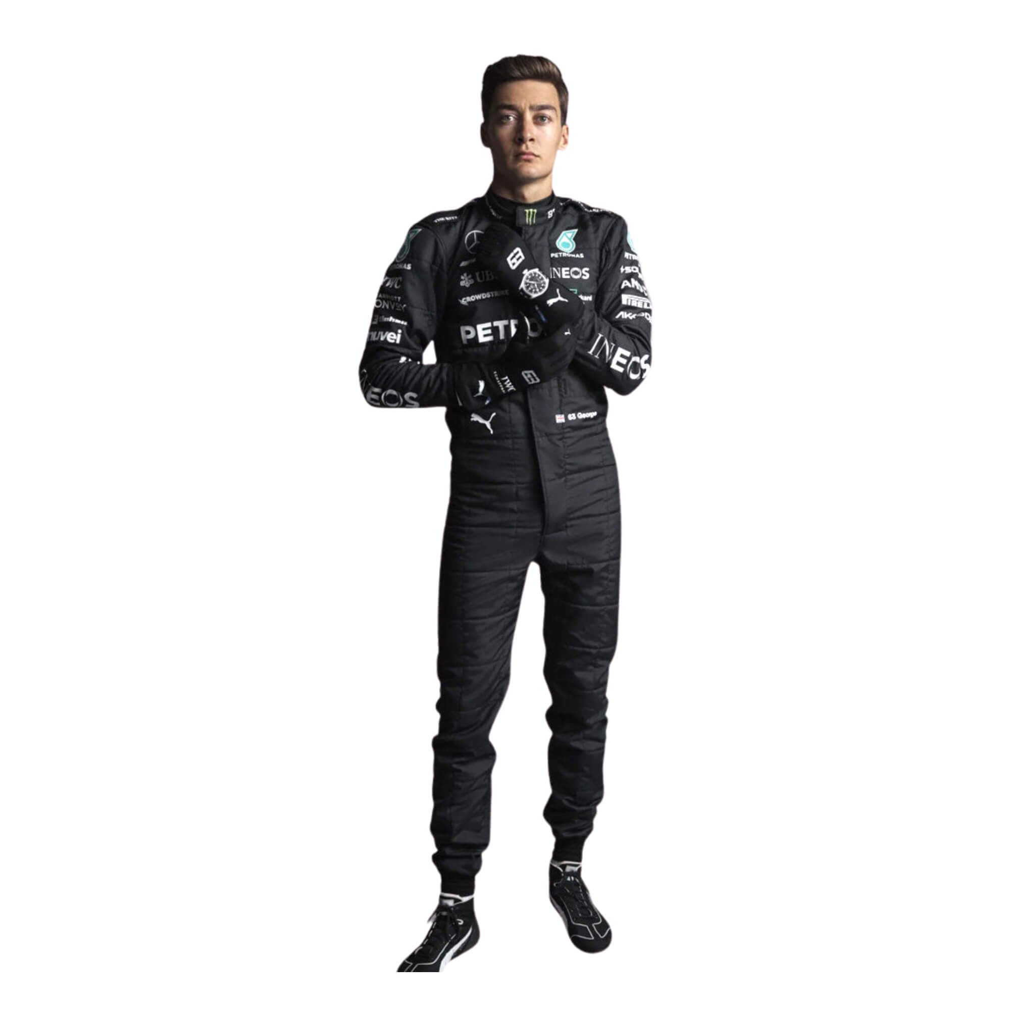 2023 George Russell F1 Racing Suit - Image 2