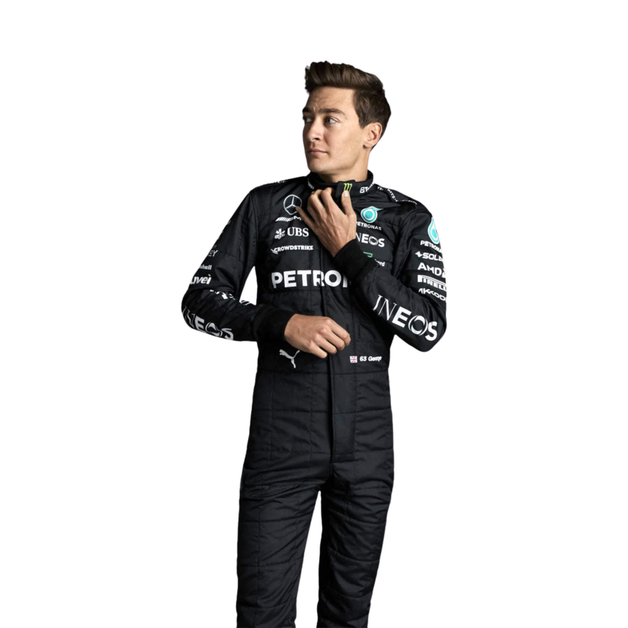 2023 George Russell F1 Racing Suit - Image 3