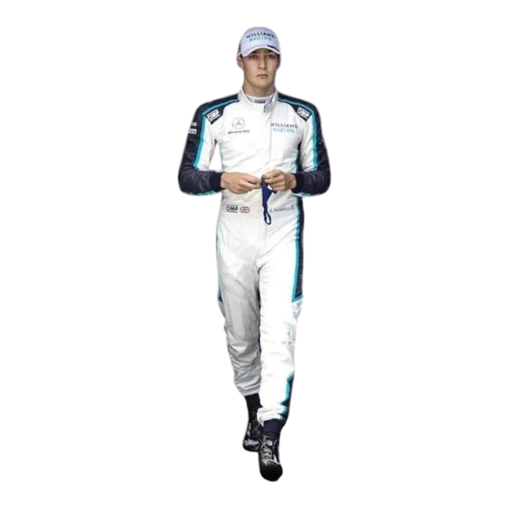 2021 George Russell F1 Racing Suit - Image 2