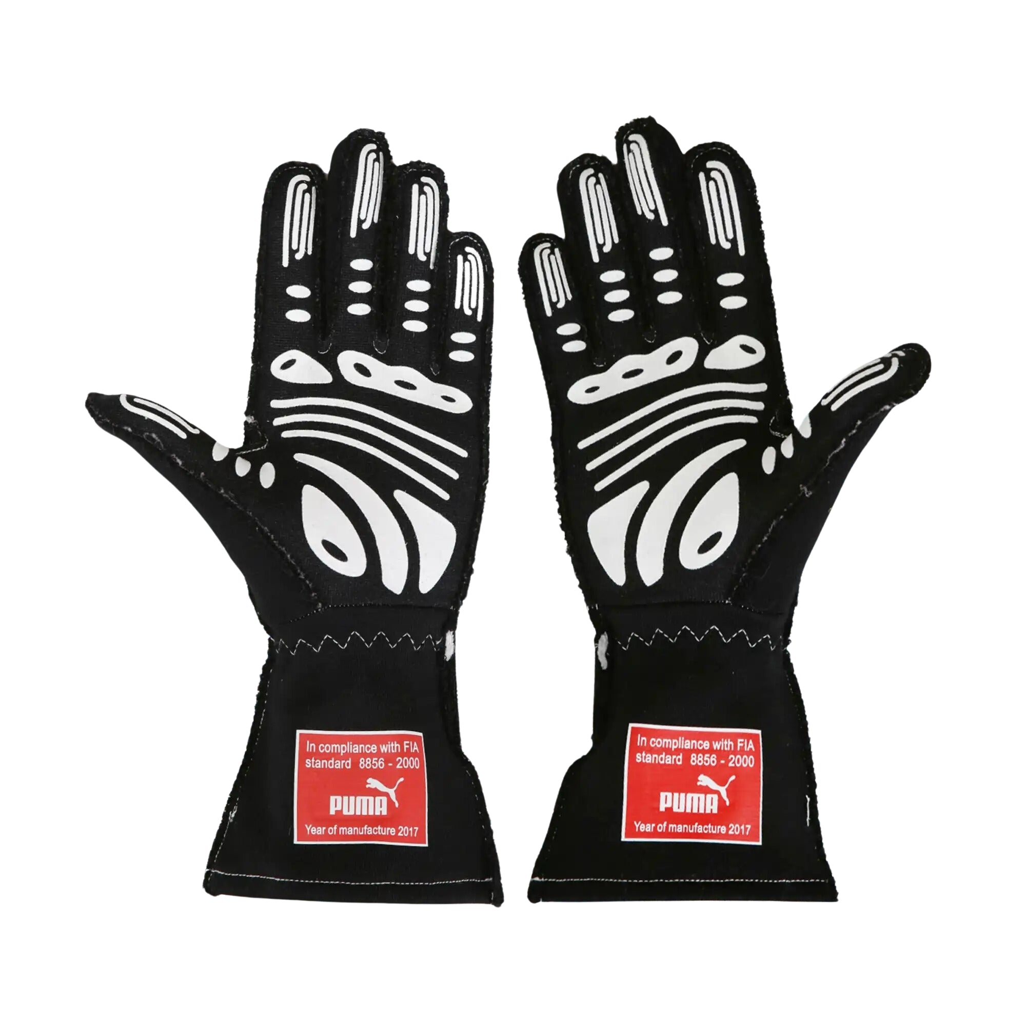 Helio Castroneves 2017-18 IndyCar IMSA F1 Racing Gloves - Image 2