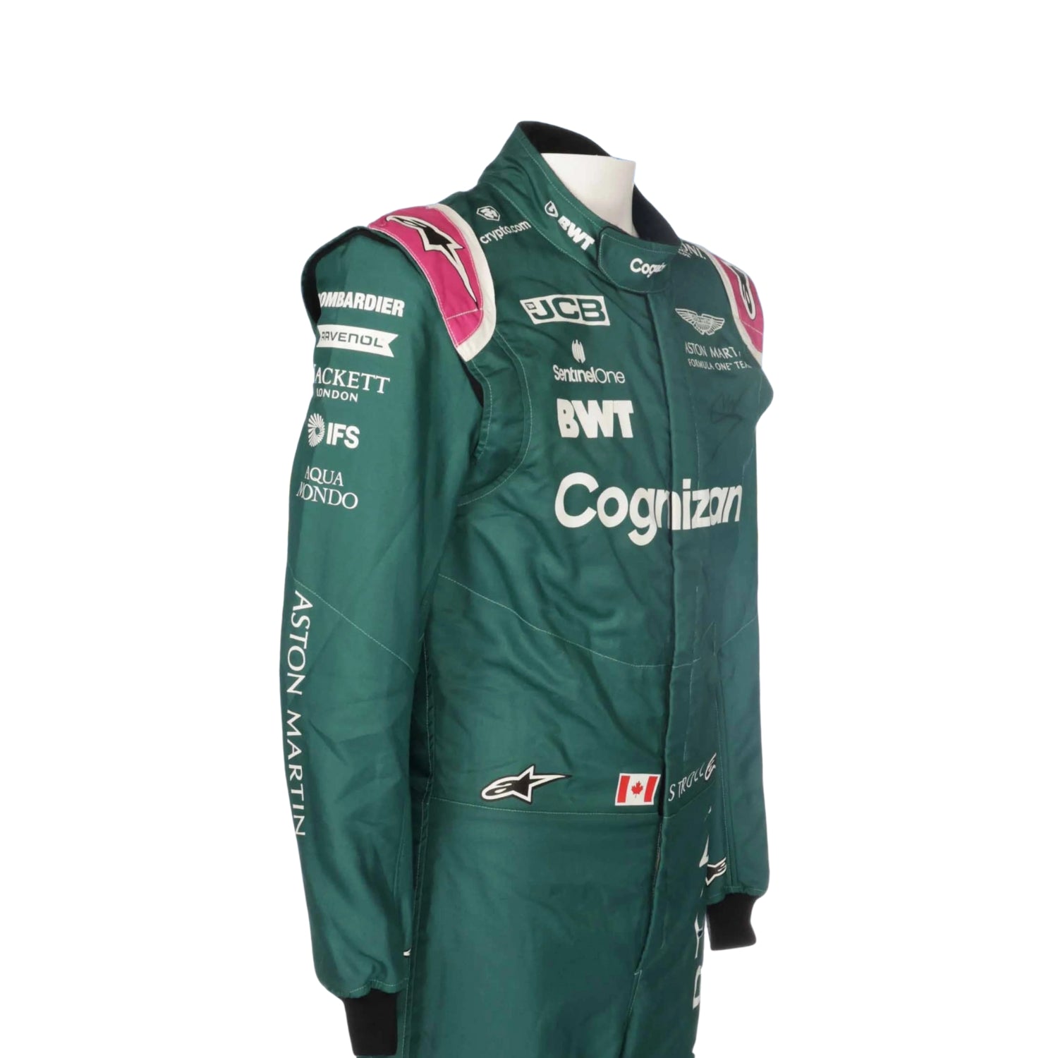 2021 Lance Stroll F1 Racing Suit - Image 7