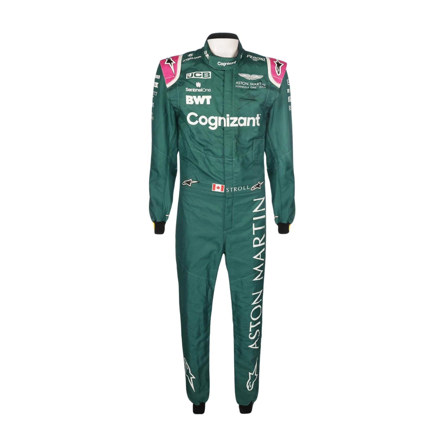 2021 Lance Stroll F1 Racing Suit - Image 3