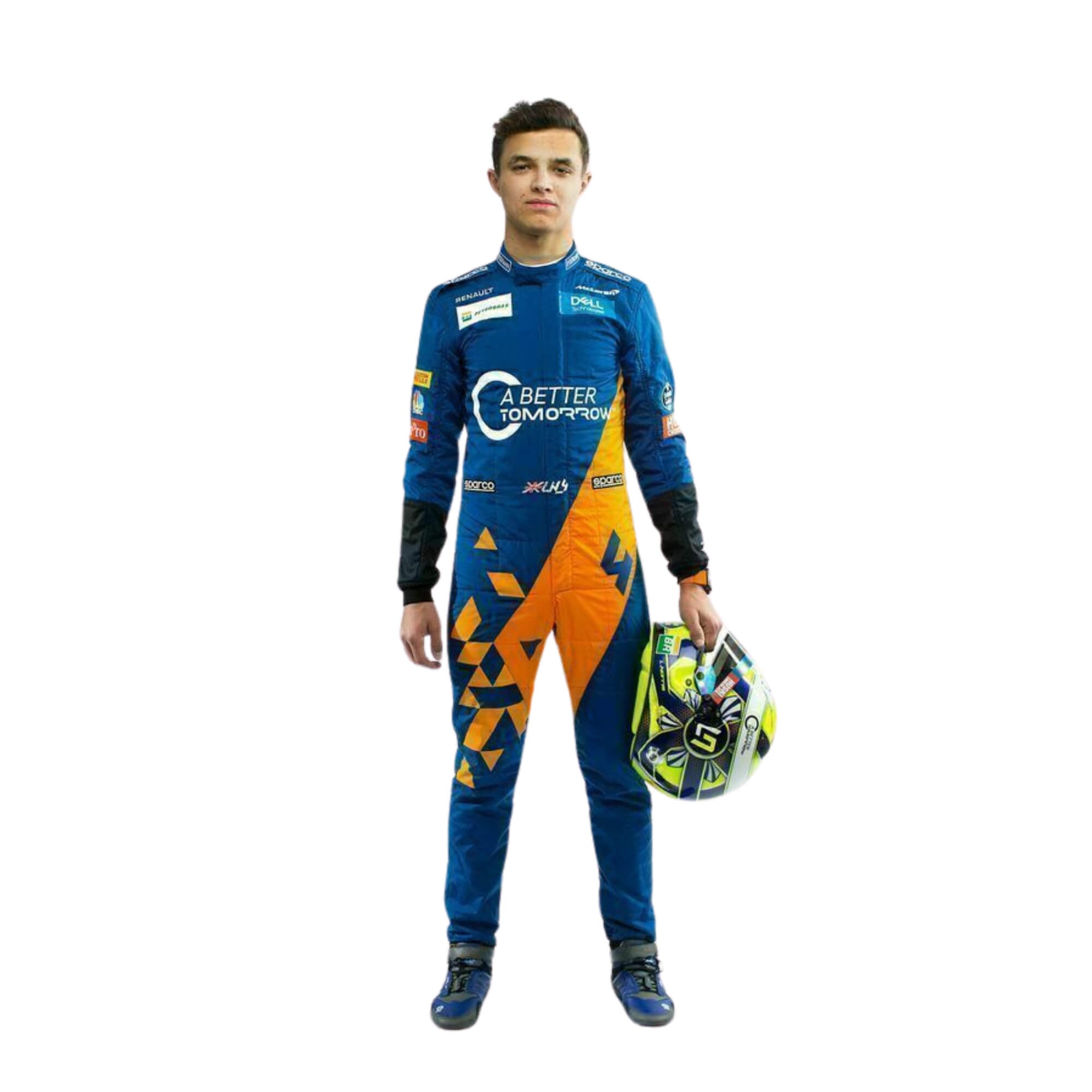 2019 Lando Norris F1 Racing Suit - Image 2
