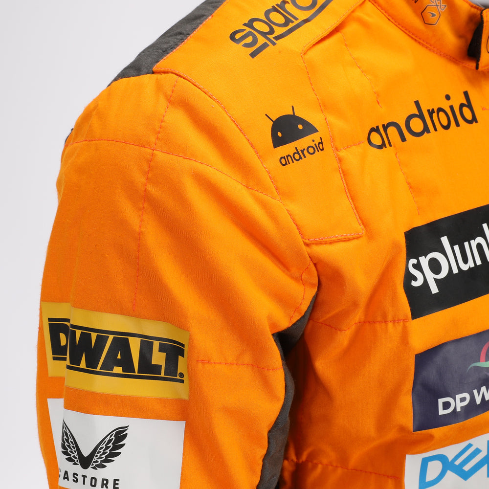 2023 Lando Norris 'Triple Crown' Spanish GP F1 Racing Suit - Image 7