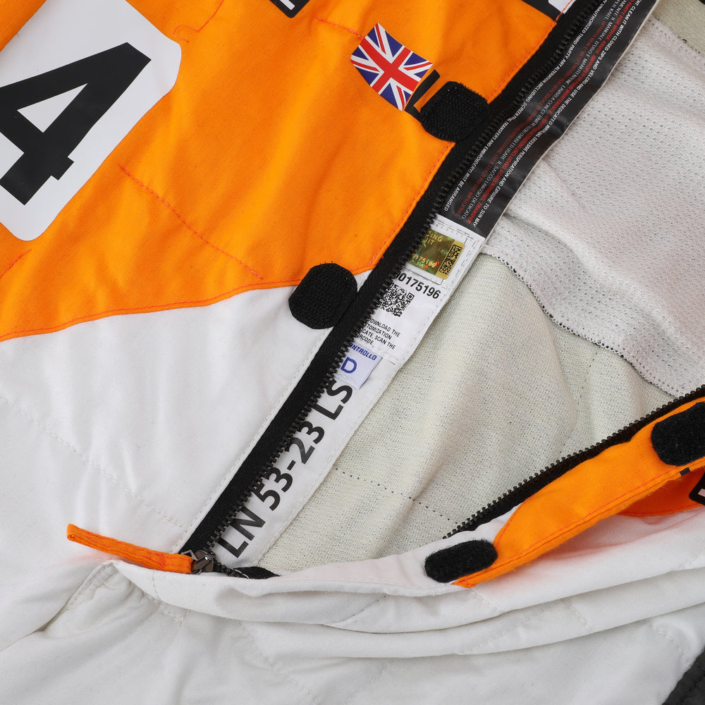 2023 Lando Norris 'Triple Crown' Spanish GP F1 Racing Suit - Image 8