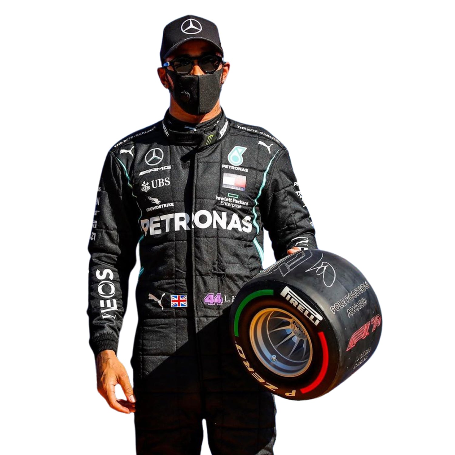 2020 Lewis Hamilton F1 Racing Suit - Image 4