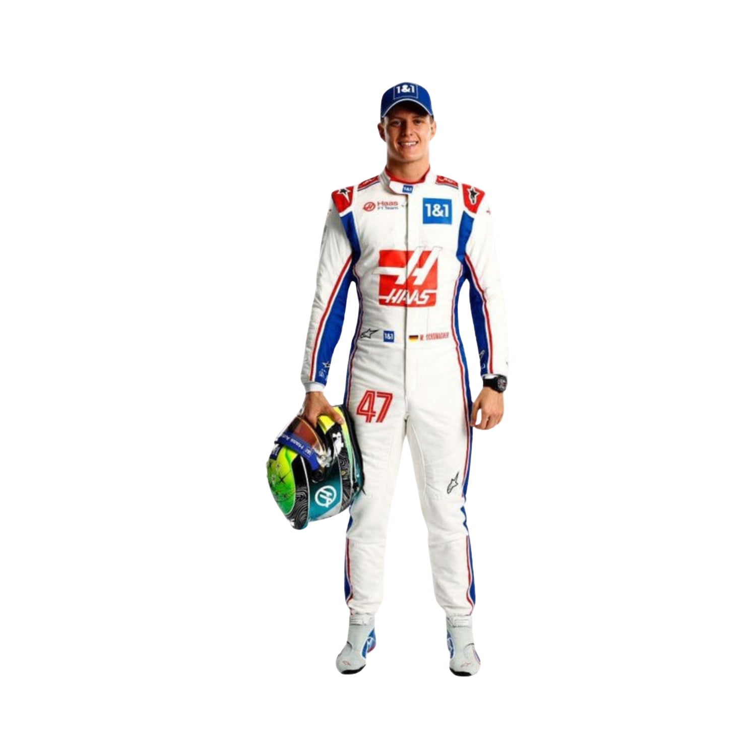 2022 Mick Schumacher F1 Racing Suit - Image 2