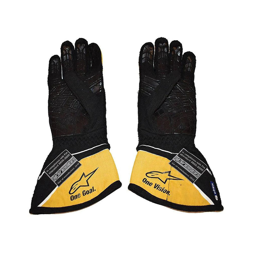 Nico Hülkenberg 2018 F1 Racing Gloves - Image 2