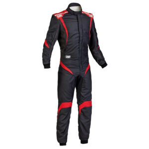 OMP ONE-S1 Black/Red Kart Racing Suit