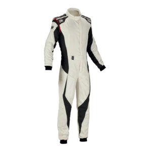 OMP TECNICA EVO Kart Racing Suit - White