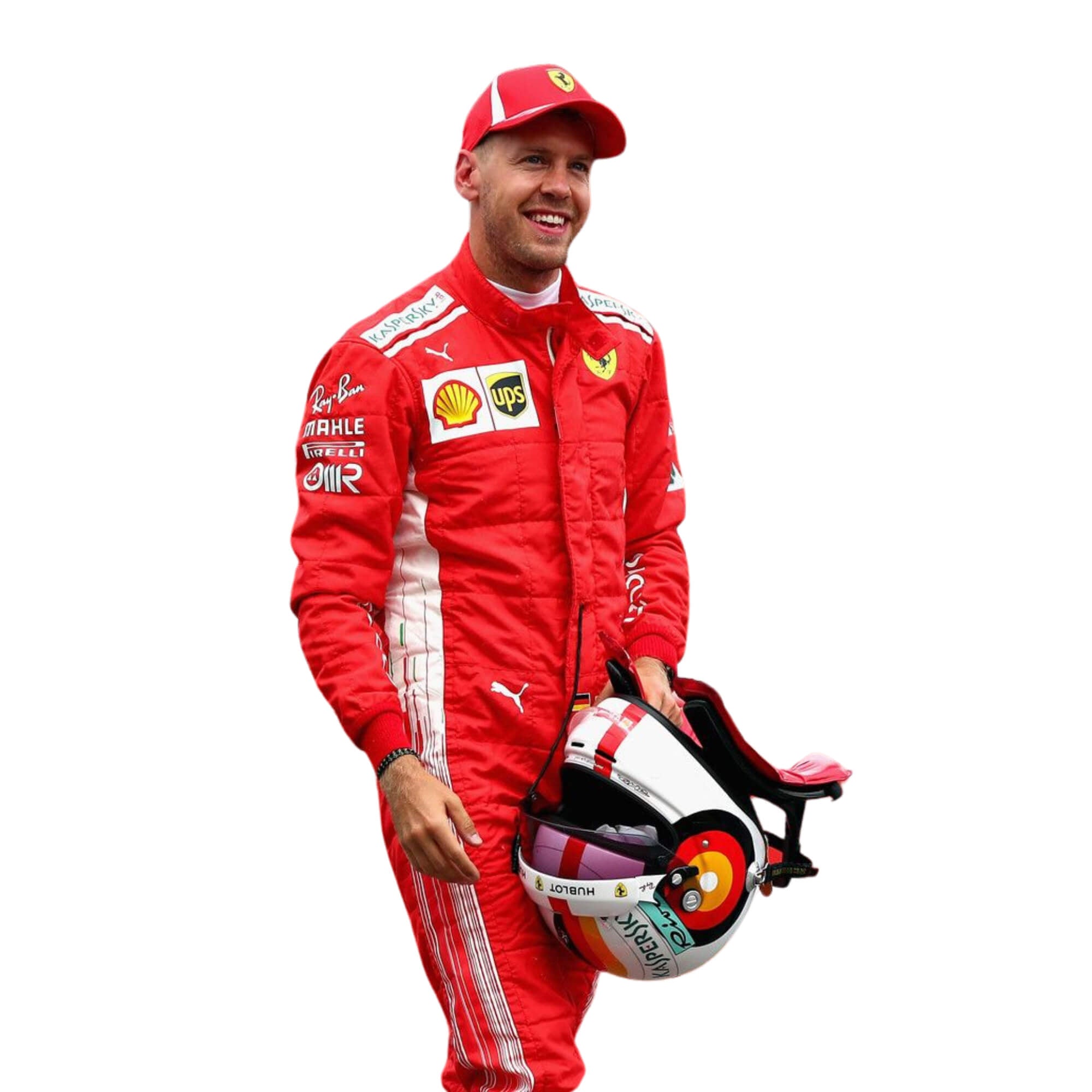 2018 Sebastian Vettel F1 Racing Suit - Image 3