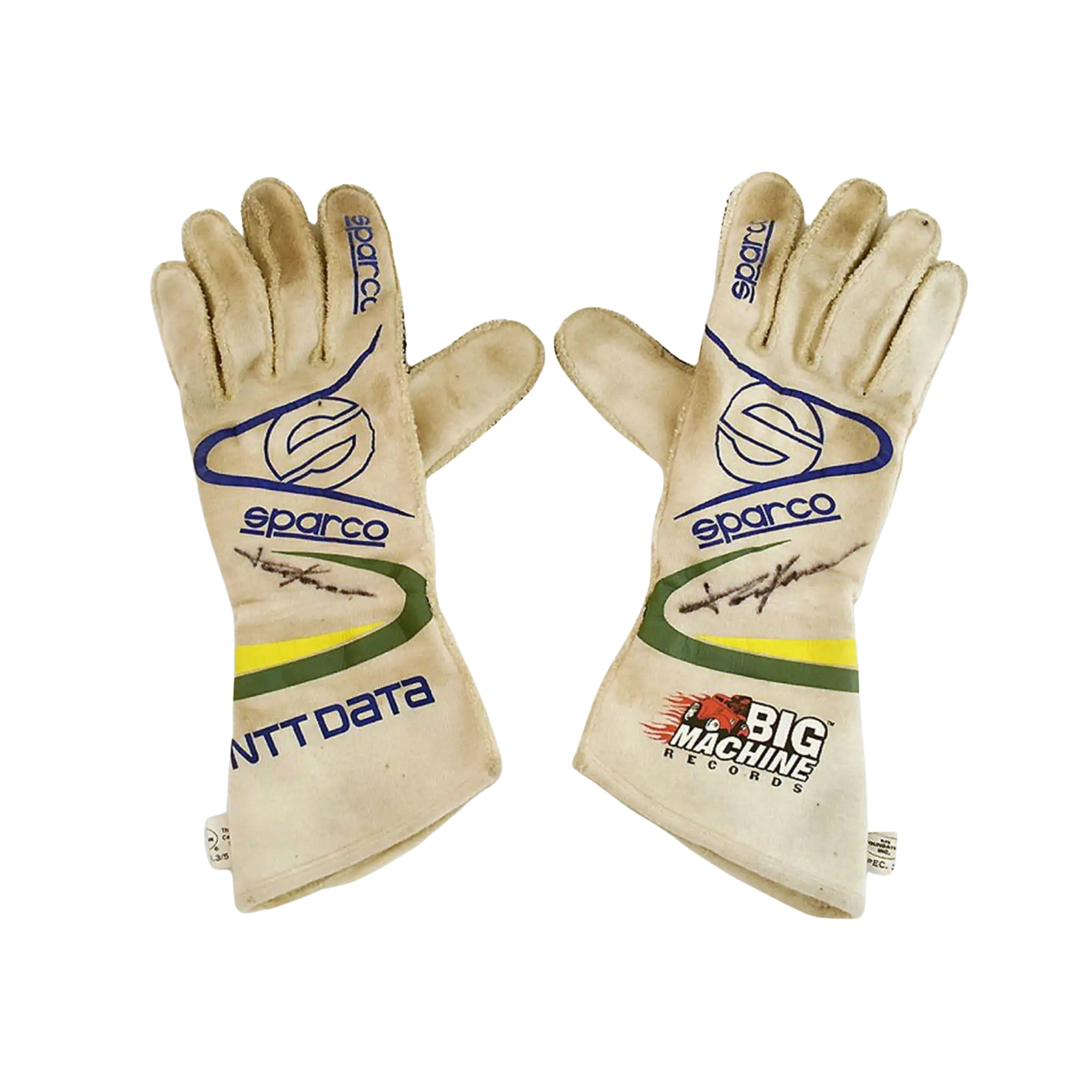 Tony Kanaan 2017 IndyCar Racing Gloves - Image 2