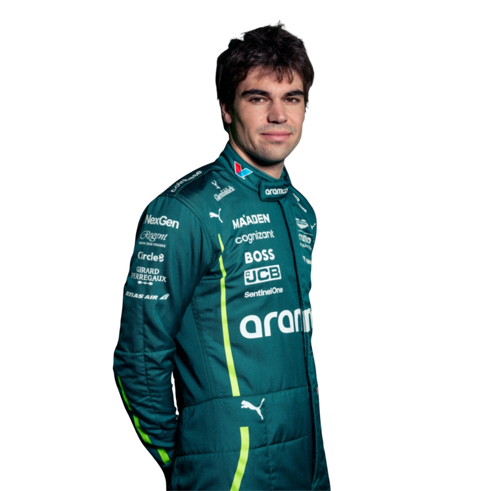 Lance Stroll Aston Martin F1 Racing Suit 2025 - Image 4