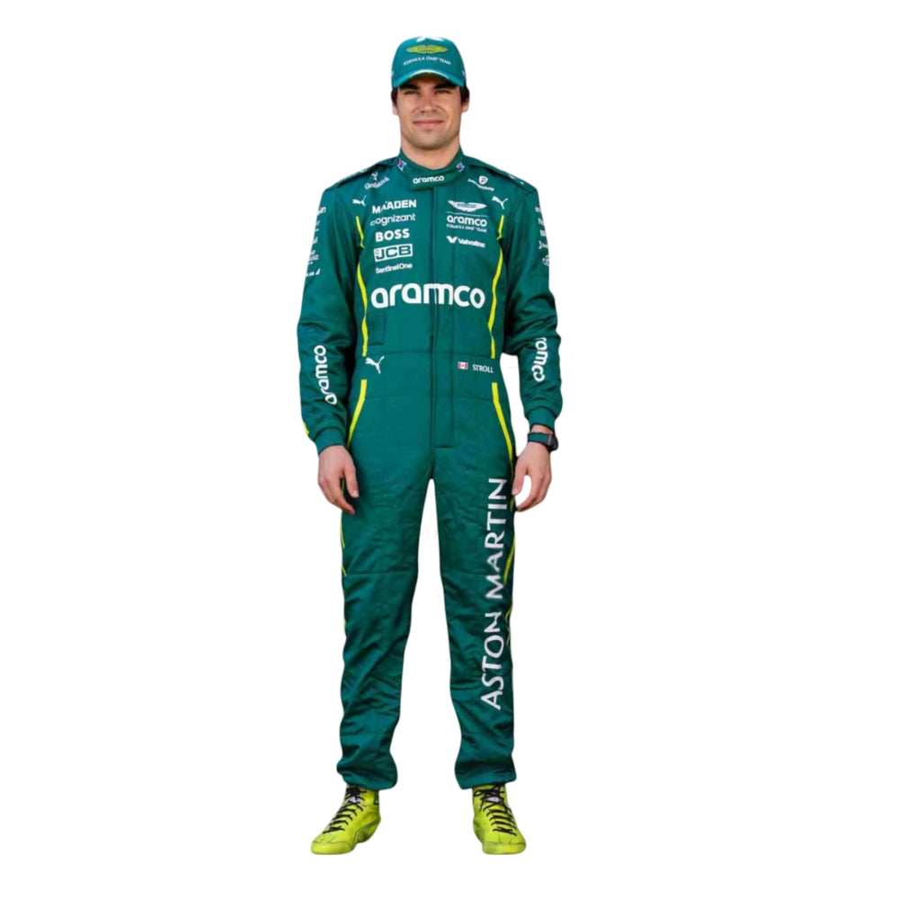 Lance Stroll Aston Martin F1 Racing Suit 2025 - Image 3