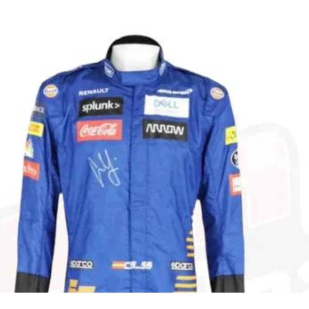 2020 Formula 1 Race Suit Carlos Sainz Mcleran - Image 2