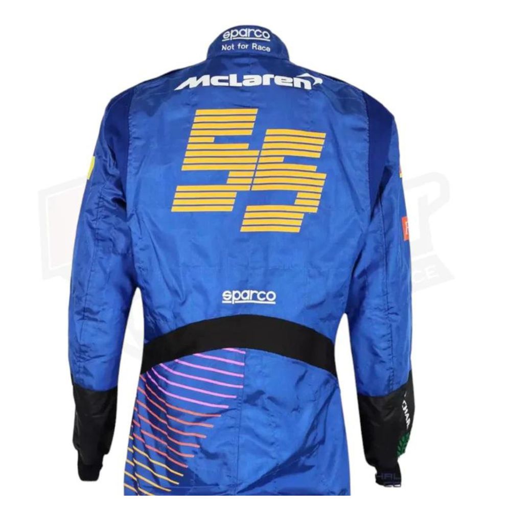2020 Formula 1 Race Suit Carlos Sainz Mcleran - Image 3
