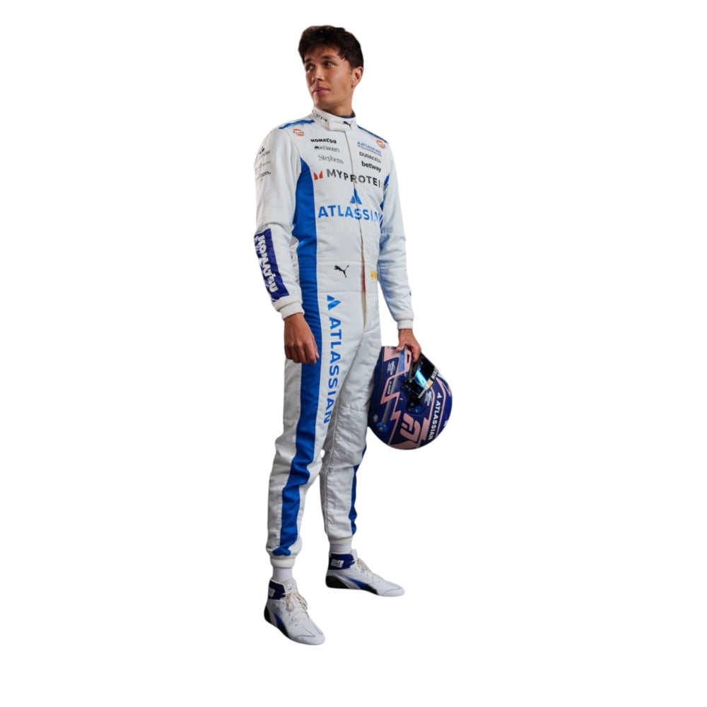 Alexander Albon Williams F1 Team Racing Suit 2025 - Image 4