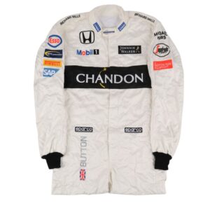 Suit Formual 1 Racing Jenson Button Mclaren 2016