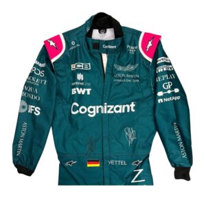 Suit Inspired F1 Race Sebastian Vettel Aston Martin 2021