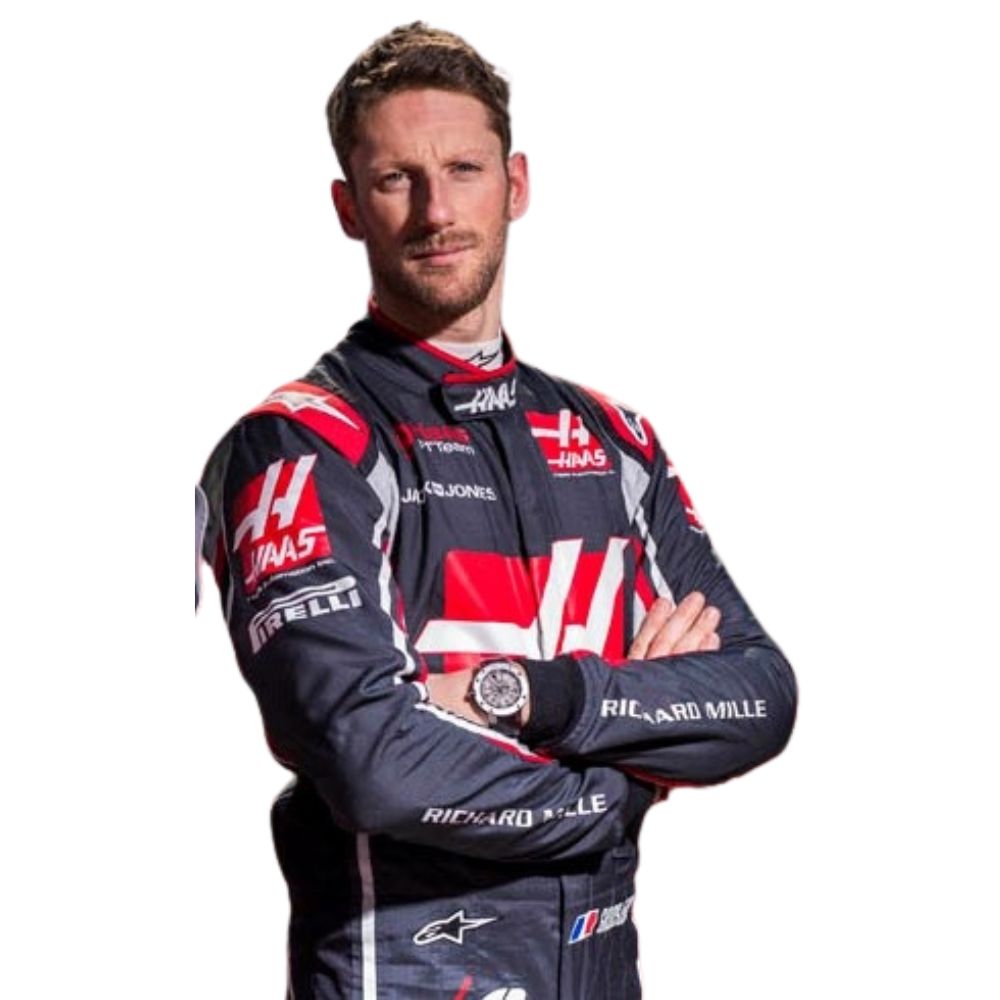 Formula 1 Race Suit Inspired Romain Grosjean Haas 2018